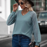 WW – Eleganter Pullover-Bluse