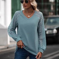 WW – Eleganter Pullover-Bluse
