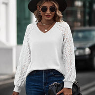 WW – Eleganter Pullover-Bluse