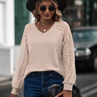 WW – Eleganter Pullover-Bluse