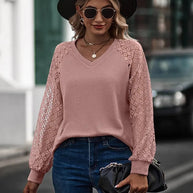 WW – Eleganter Pullover-Bluse