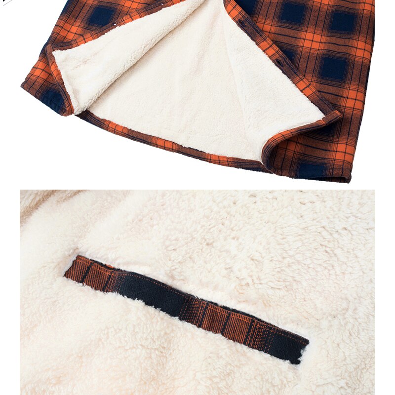 W&W Mode | Garth Fleece Karohemd Jacke