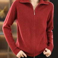 ~ Lässige, weiche Strickjacke