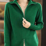 ~ Lässige, weiche Strickjacke