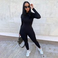 Lässiger Skinny Fashion Jumpsuit
