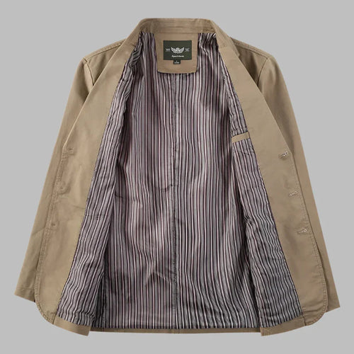 WW | Herbstlicher Herrenblazer Mit Knöpfen