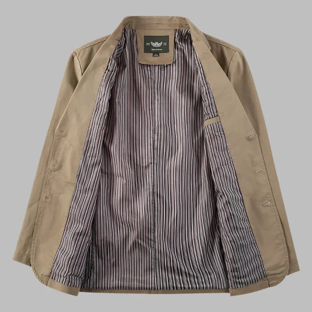 WW | Herbstlicher Herrenblazer Mit Knöpfen