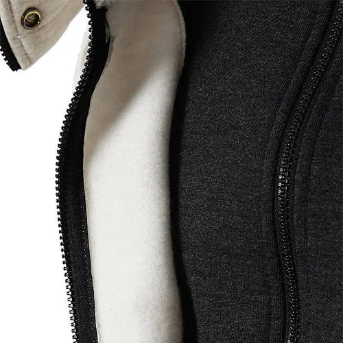 WW | Herrenpullover Mit Reißverschlussdetail