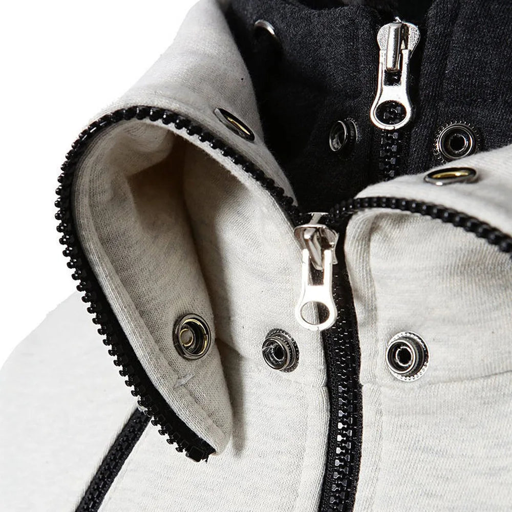 WW | Herrenpullover Mit Reißverschlussdetail