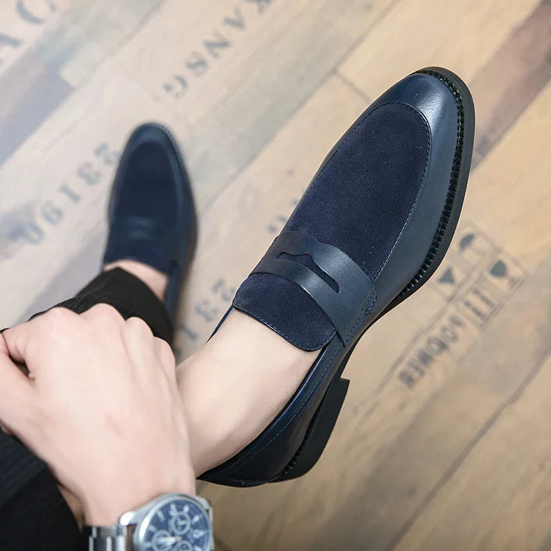 W&W Mode | Elegante Wildleder- und Lederloafer