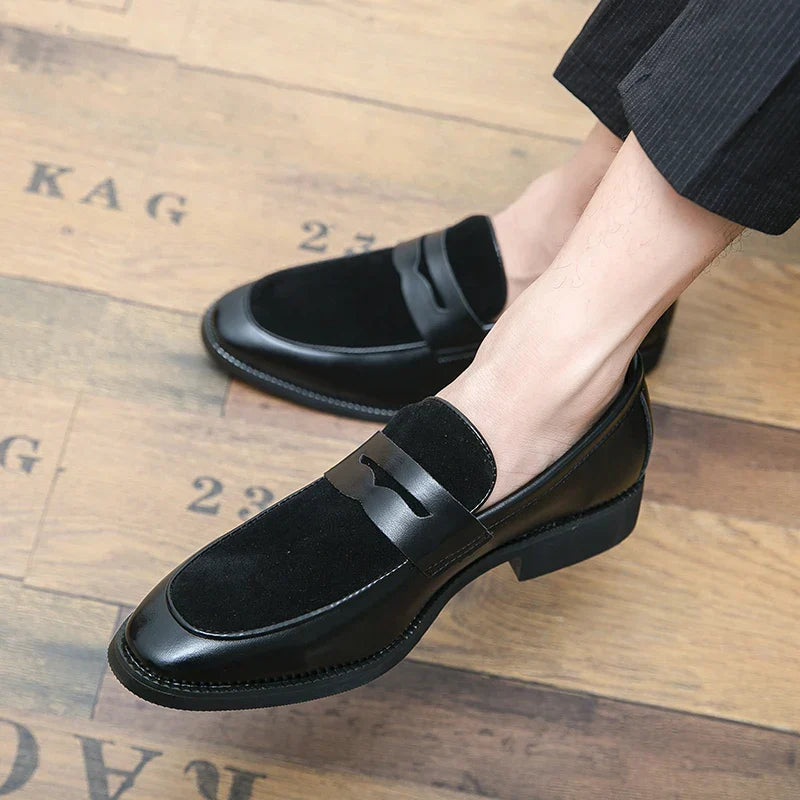 W&W Mode | Elegante Wildleder- und Lederloafer