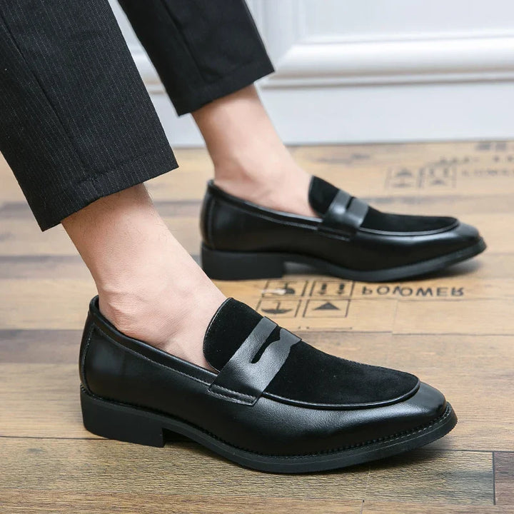 W&W Mode | Elegante Wildleder- und Lederloafer