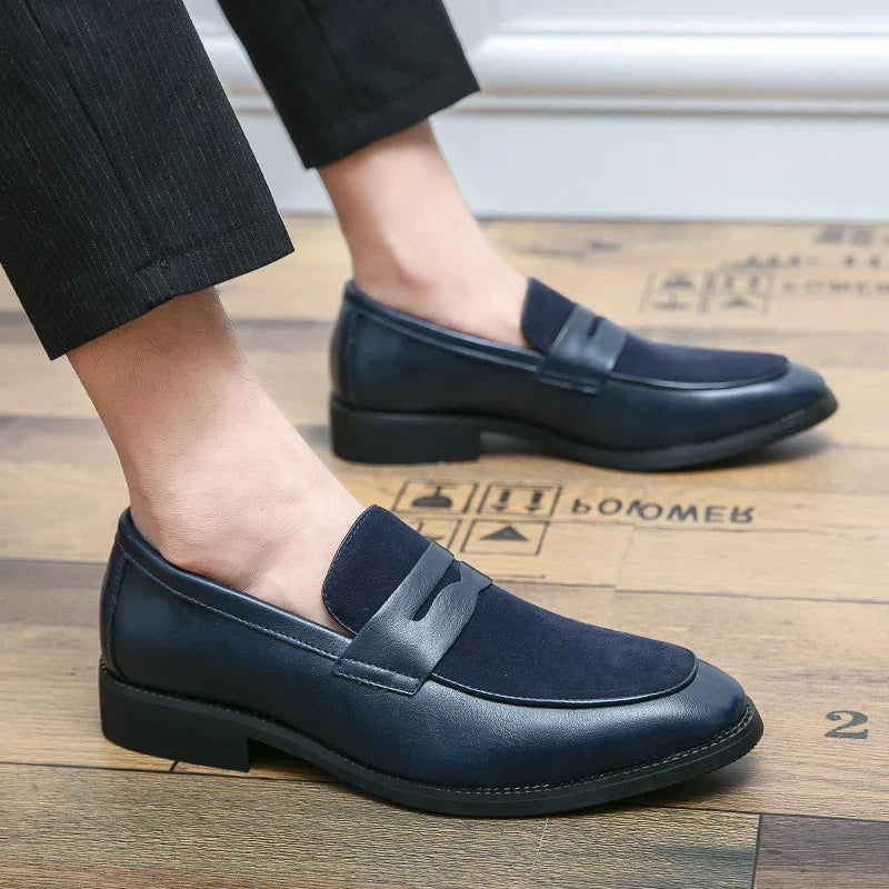 WW | Elegante Wildleder- und Lederloafer