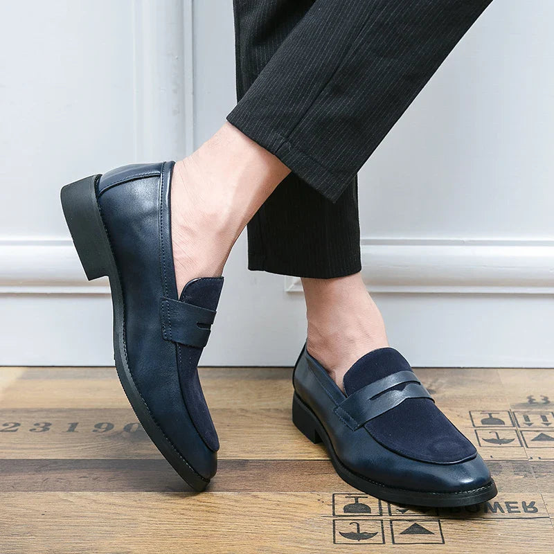 WW | Elegante Wildleder- und Lederloafer