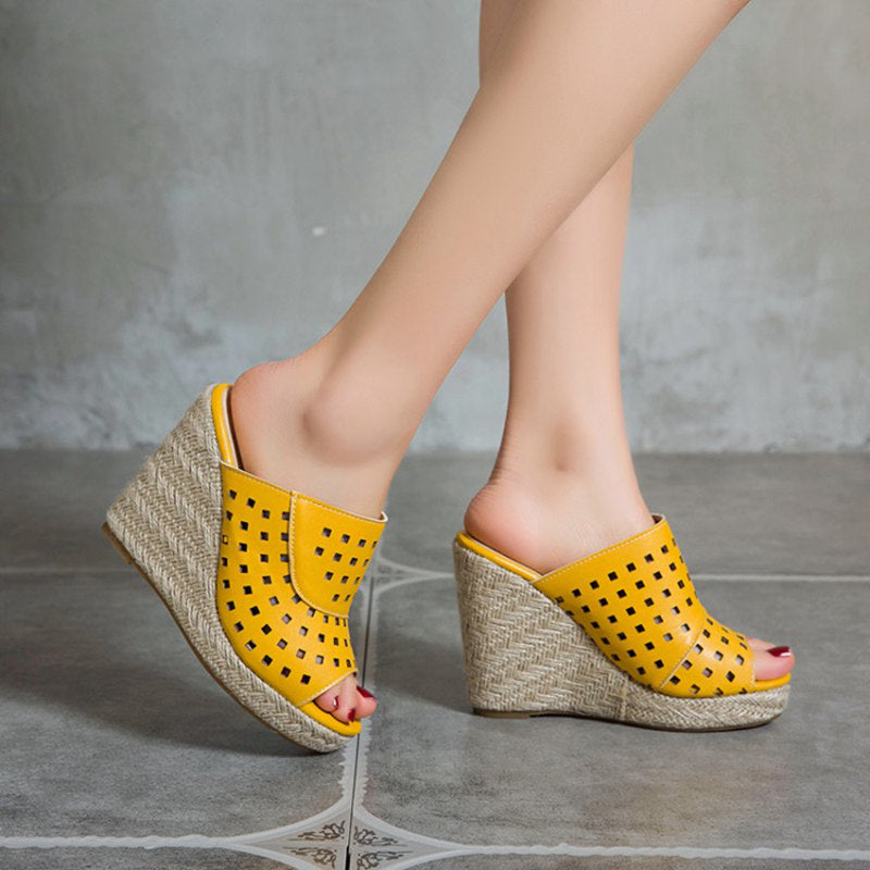 WW | Endlich freie Keil Sandalen