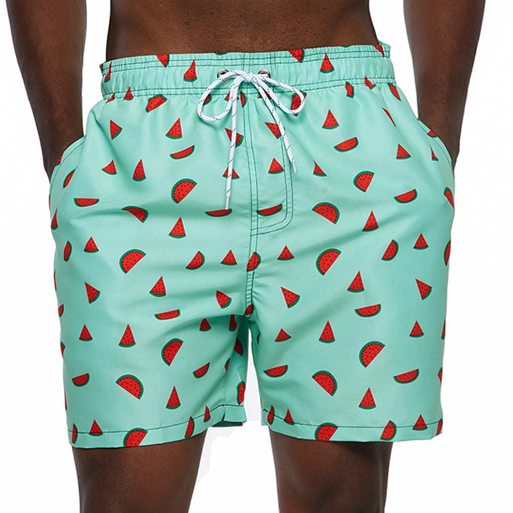 Herren Badehose mit auffälligem Muster