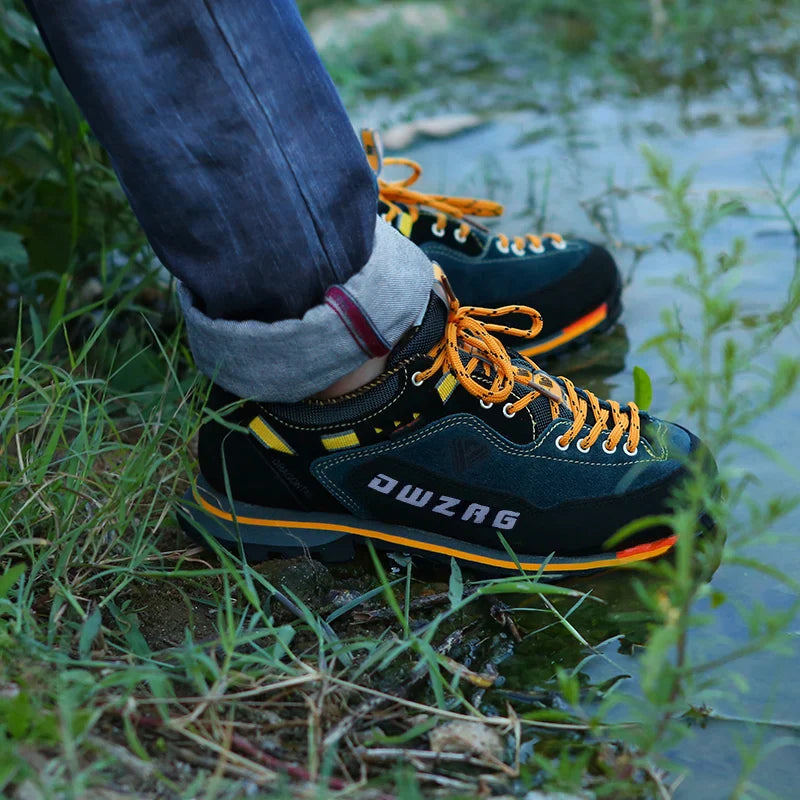 WW | Extra Robuste Wasserdichte Wanderschuhe Mit Schnürsenkeln Für Herren