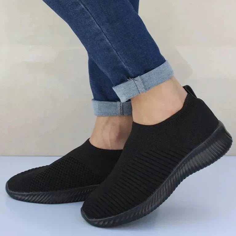 W&W Mode Casual Sneakers | Leichte Damen-Slip-On-Sneakers