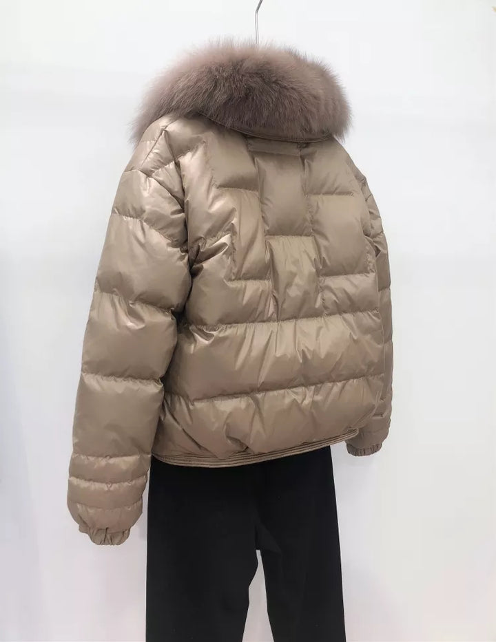 W&W Mode | Hyggeligt Warm Locker Pufferjacke