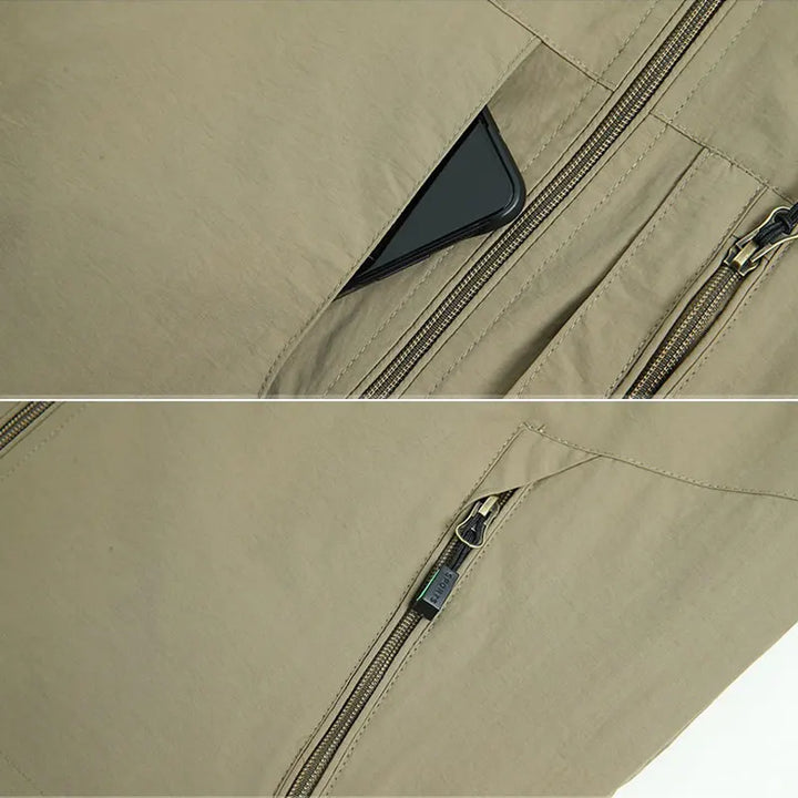 W&W Mode | Stilvolle Leichte Zwischenjacke Als Weste Für Herren Mit Kragen