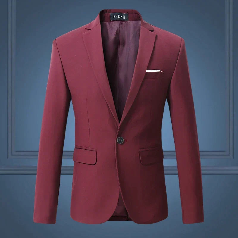 W&W Mode | Klassische Einreihige Blazer Für Männer