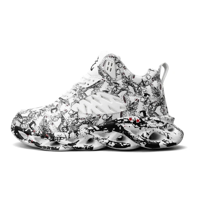 WW | Sneaker mit grafischem Druck und High-Tech-Ausstattung
