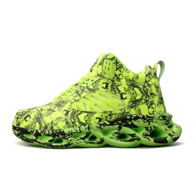 W&W Mode | Sneaker mit grafischem Druck und High-Tech-Ausstattung