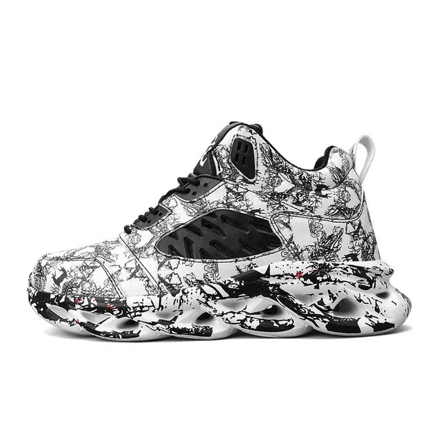 W&W Mode | Sneaker mit grafischem Druck und High-Tech-Ausstattung
