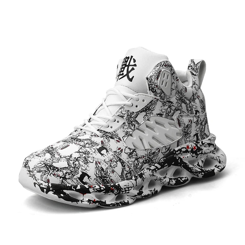 W&W Mode | Sneaker mit grafischem Druck und High-Tech-Ausstattung