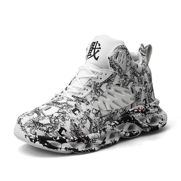 W&W Mode | Sneaker mit grafischem Druck und High-Tech-Ausstattung