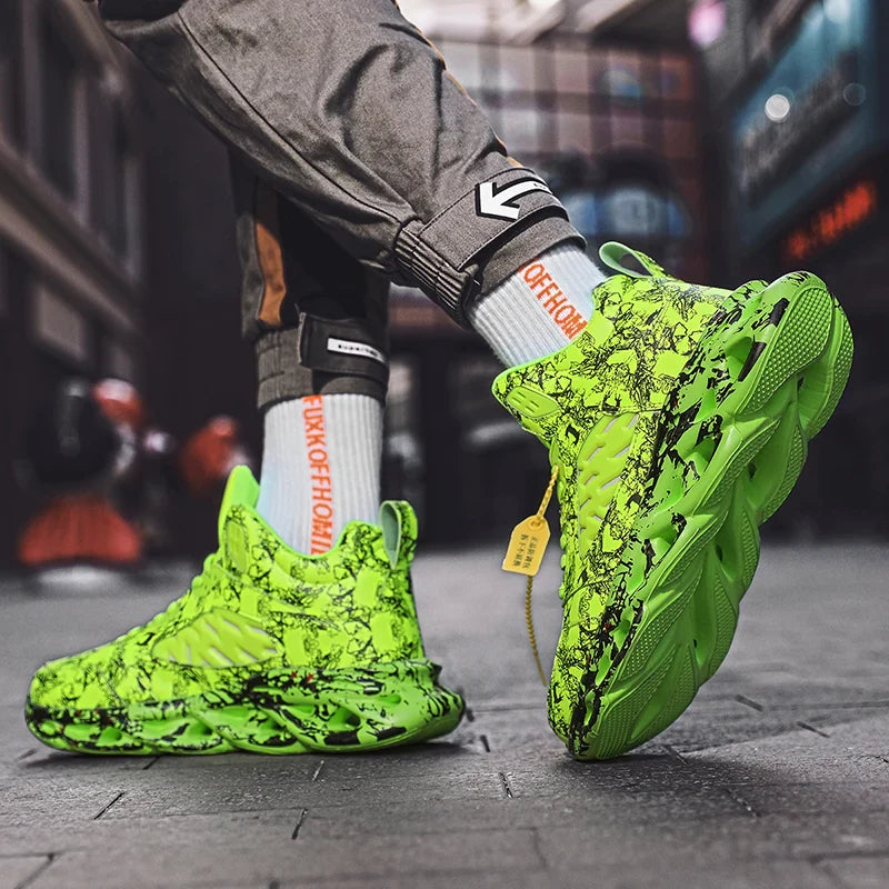 WW | Sneaker mit grafischem Druck und High-Tech-Ausstattung