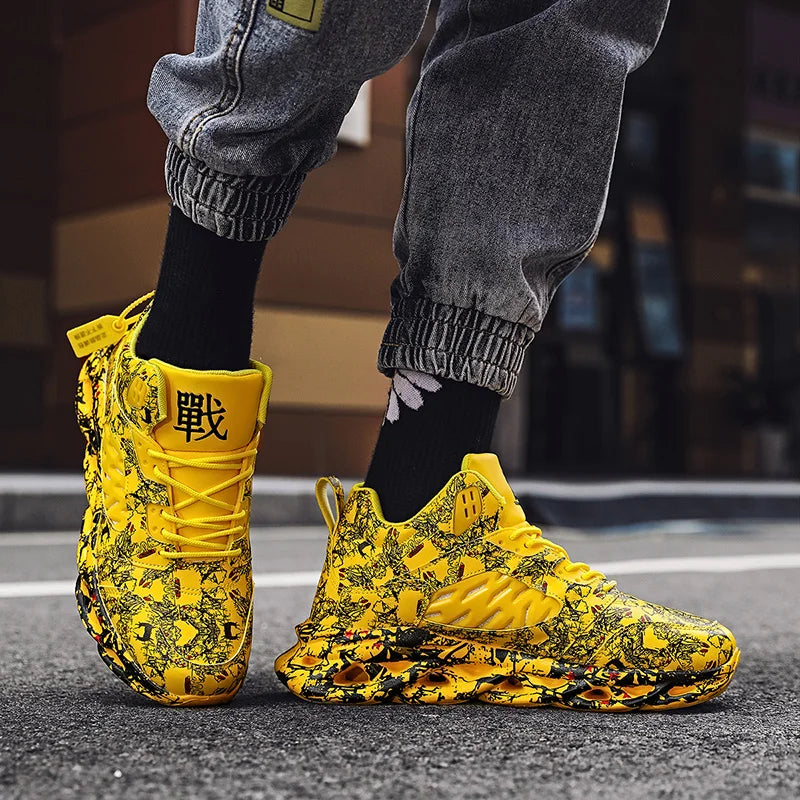 WW | Sneaker mit grafischem Druck und High-Tech-Ausstattung