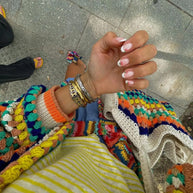 Boho Strickjacke