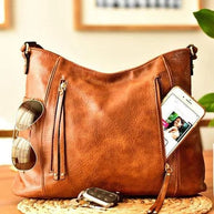WW | Stilvolle Damen Vintage-Ledertasche