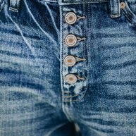 W&W - Kurze Jeans mit hoher Taille