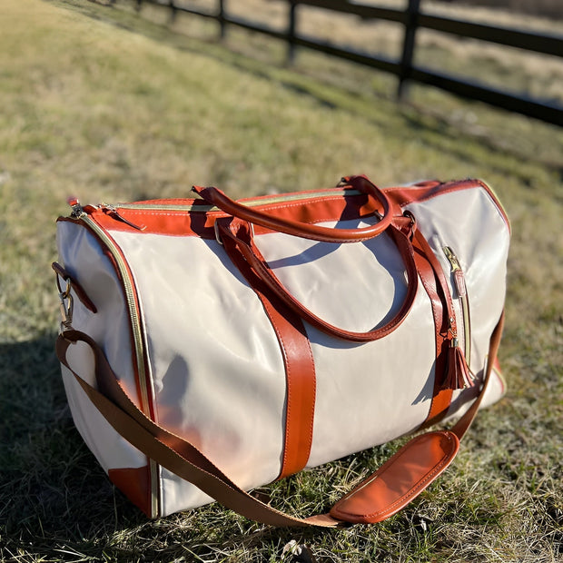 WW - Eleganter Kleiderorganizer Umhängetasche aus Vegan Leder