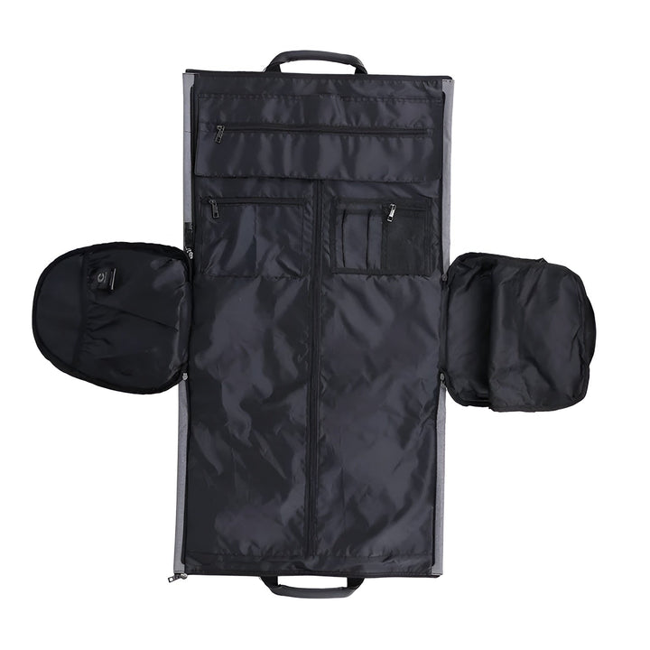 W&W Mode - Eleganter Kleiderorganizer Umhängetasche aus Vegan Leder