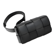 WW - Geblockte Umhängetasche Vegan Leder Damen | Geflochtene Tasche Frauen