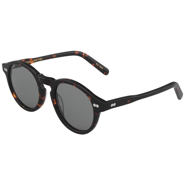 WW | Runde Sonnenbrille Für Herren Weinlese & Stylisch