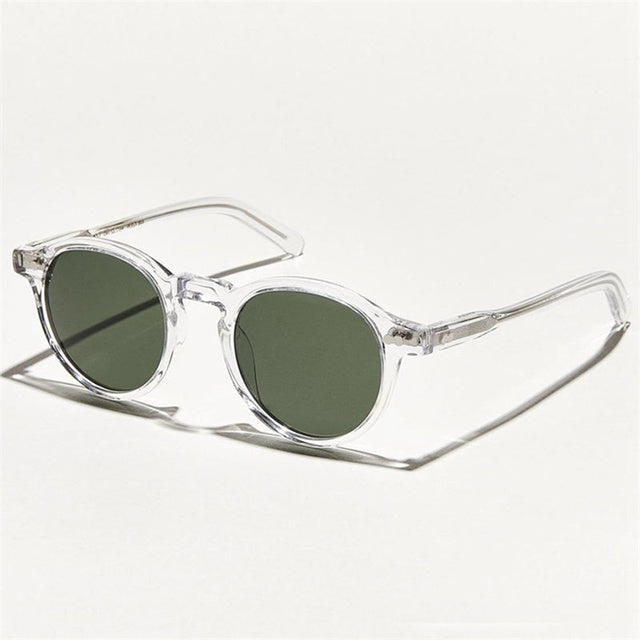WW | Runde Sonnenbrille Für Herren Weinlese & Stylisch