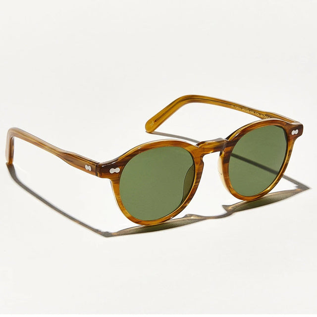 WW | Runde Sonnenbrille Für Herren Weinlese & Stylisch
