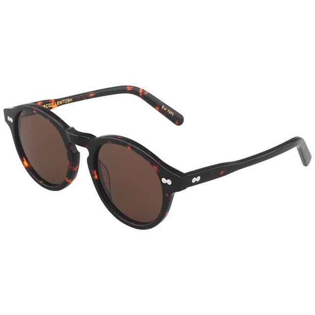 WW | Runde Sonnenbrille Für Herren Weinlese & Stylisch