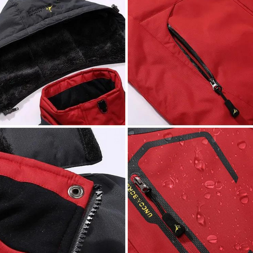 W&W Mode und-wasserdichte Jacke - Unco