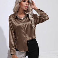 W&W - Elegante Satinbluse