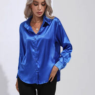 W&W - Elegante Satinbluse