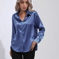 W&W - Elegante Satinbluse