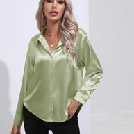 W&W - Elegante Satinbluse
