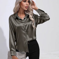 W&W - Elegante Satinbluse