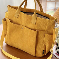 WW | Corduroy Schultertasche Mit Bequemem Band