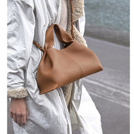 WW | Vintage Tote-Hänger aus Weichem Leder